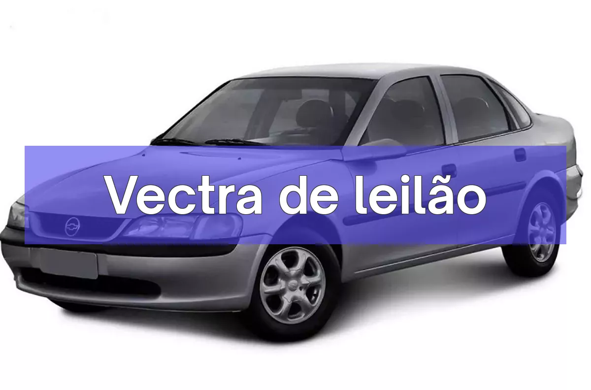 Vectra em leilão