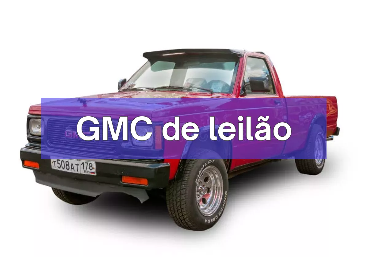 GMC em leilão