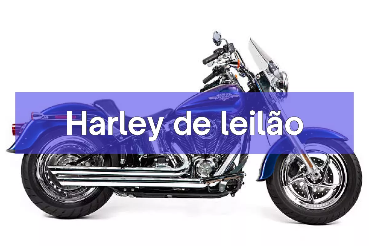 Harley em leilão