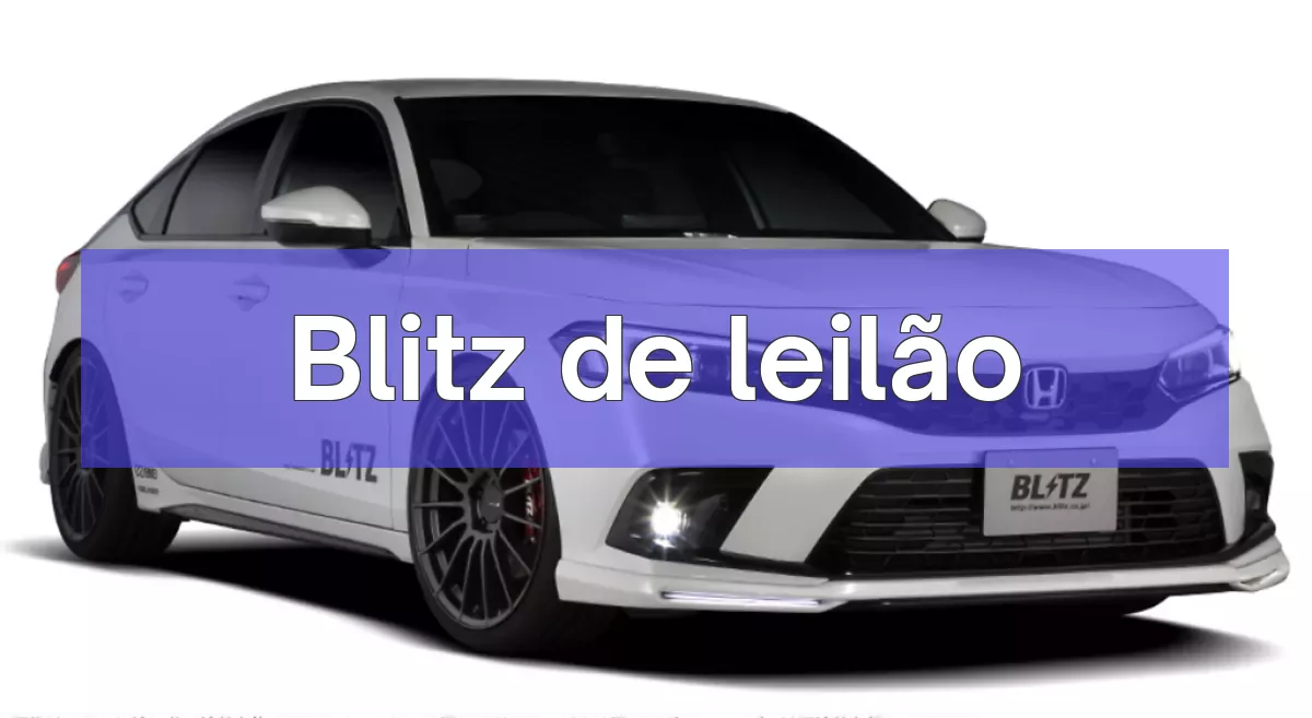 Blitz em leilão