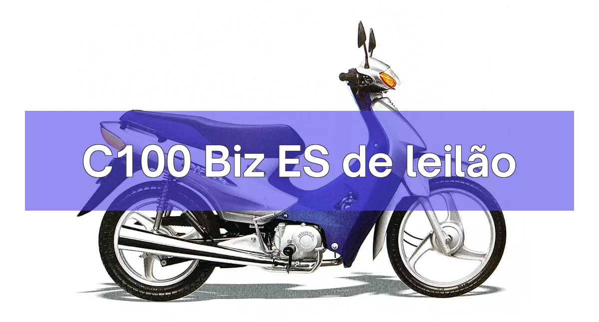 C100 Biz ES em leilão