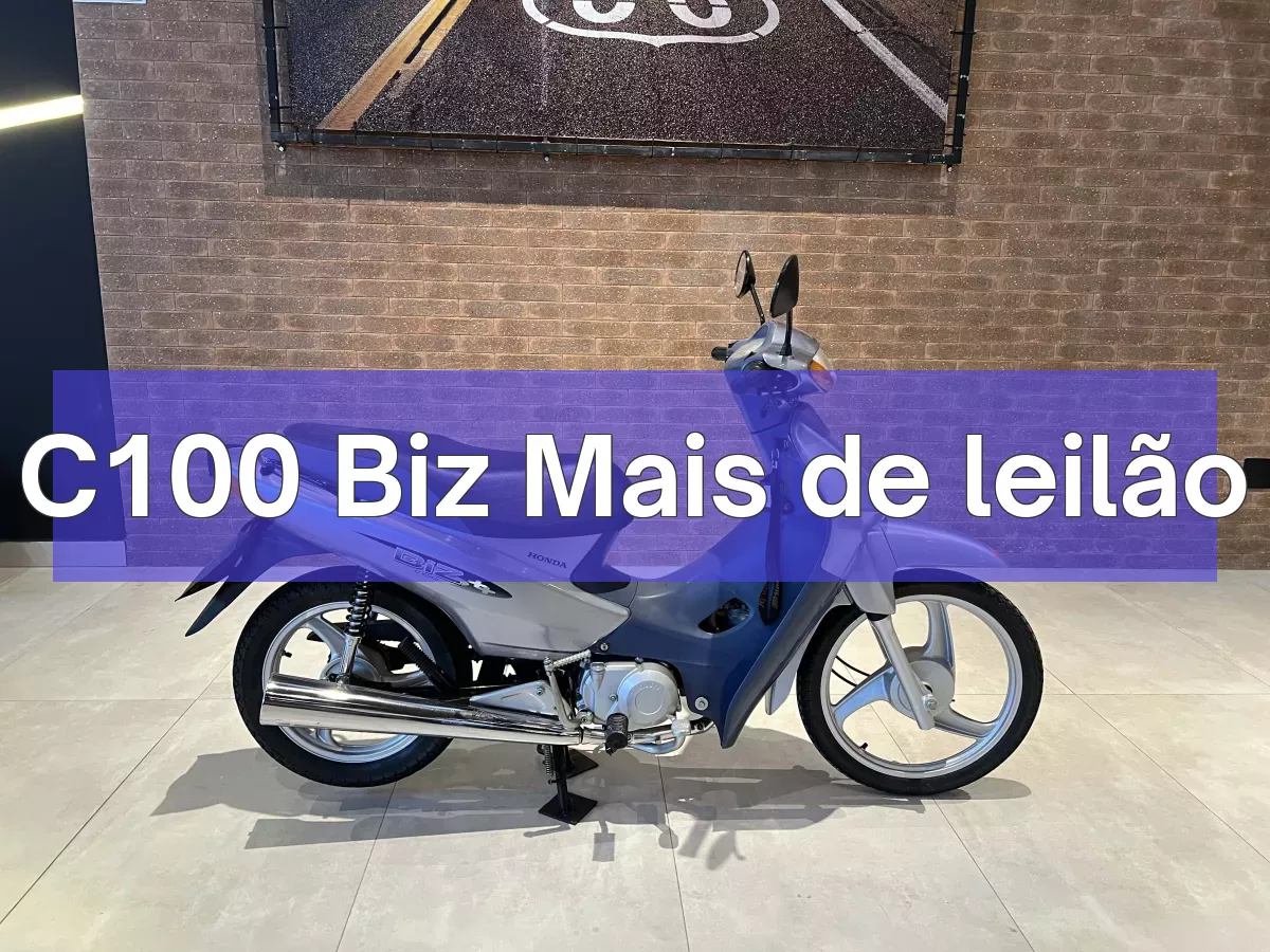 C100 Biz Mais em leilão