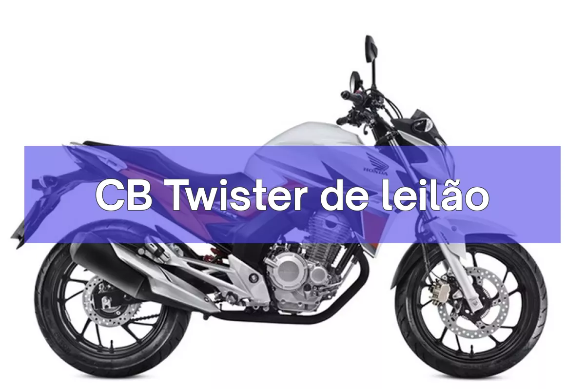 CB Twister em leilão