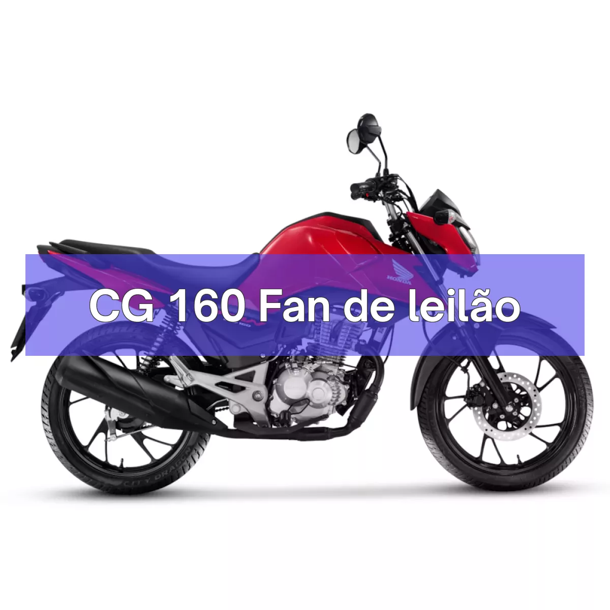 CG 160 Fan em leilão