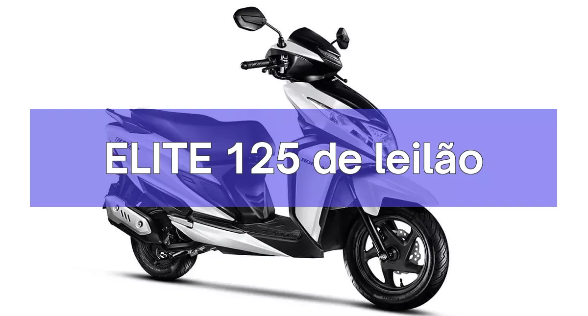 ELITE 125 em leilão