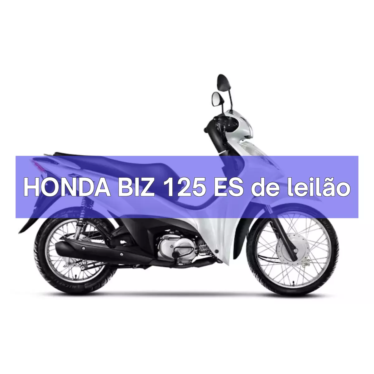HONDA BIZ 125 ES em leilão