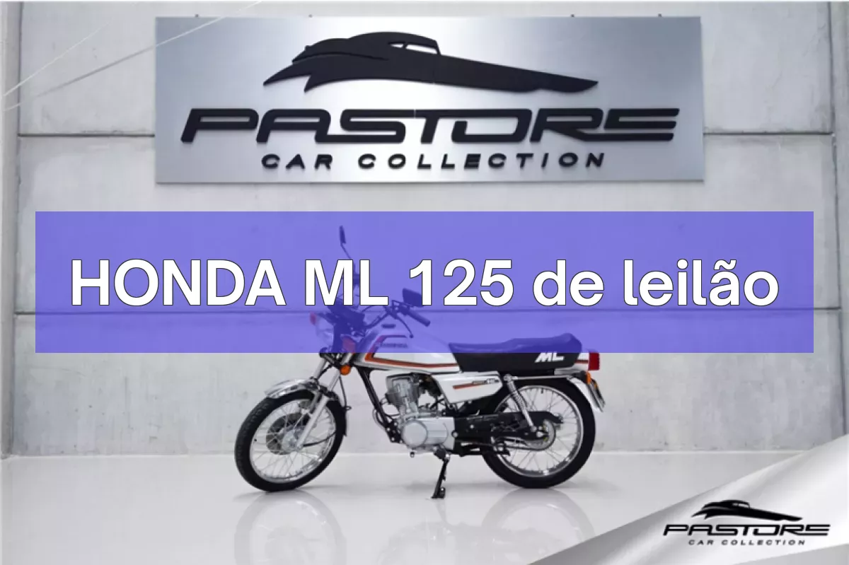 HONDA ML 125 em leilão