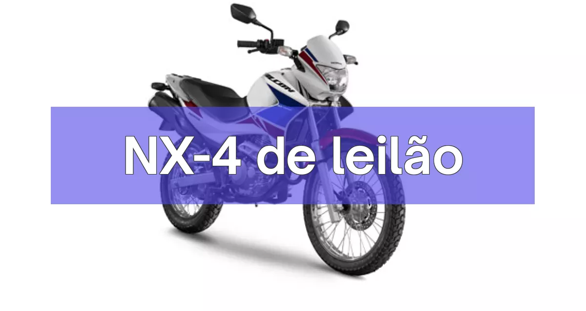 NX-4 em leilão