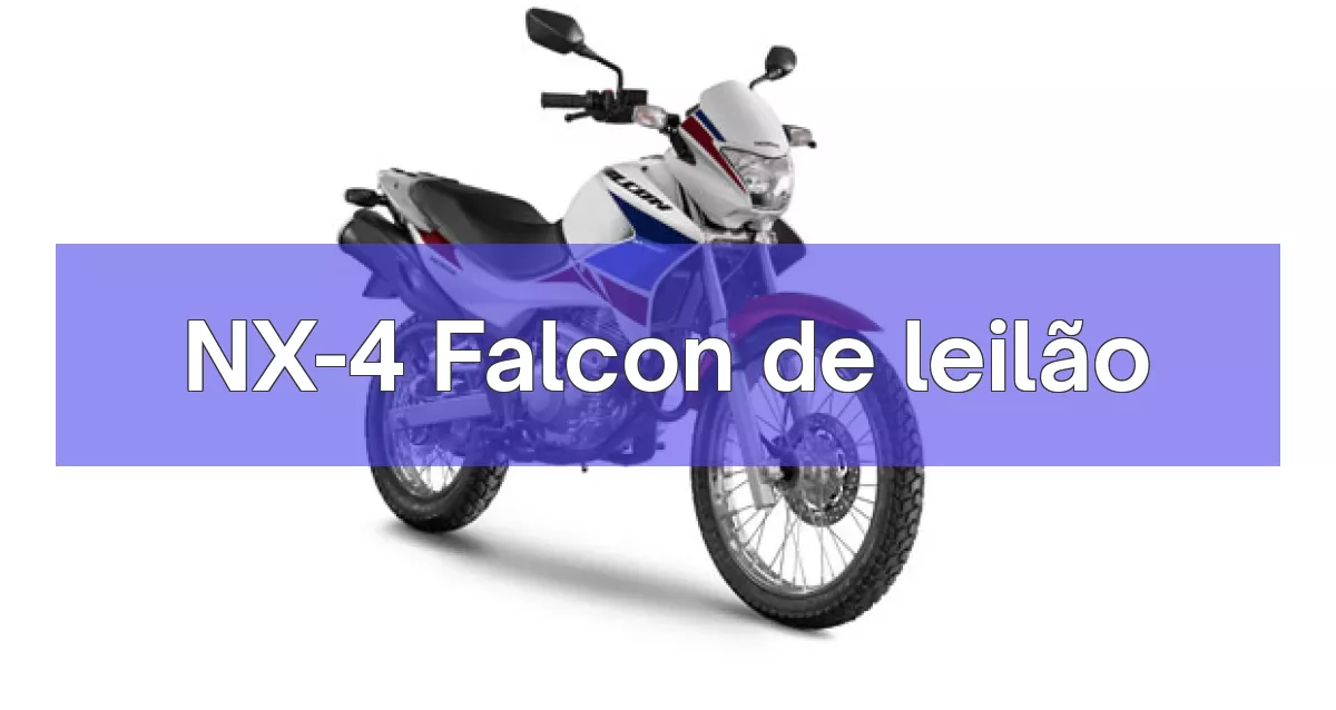 NX-4 Falcon em leilão