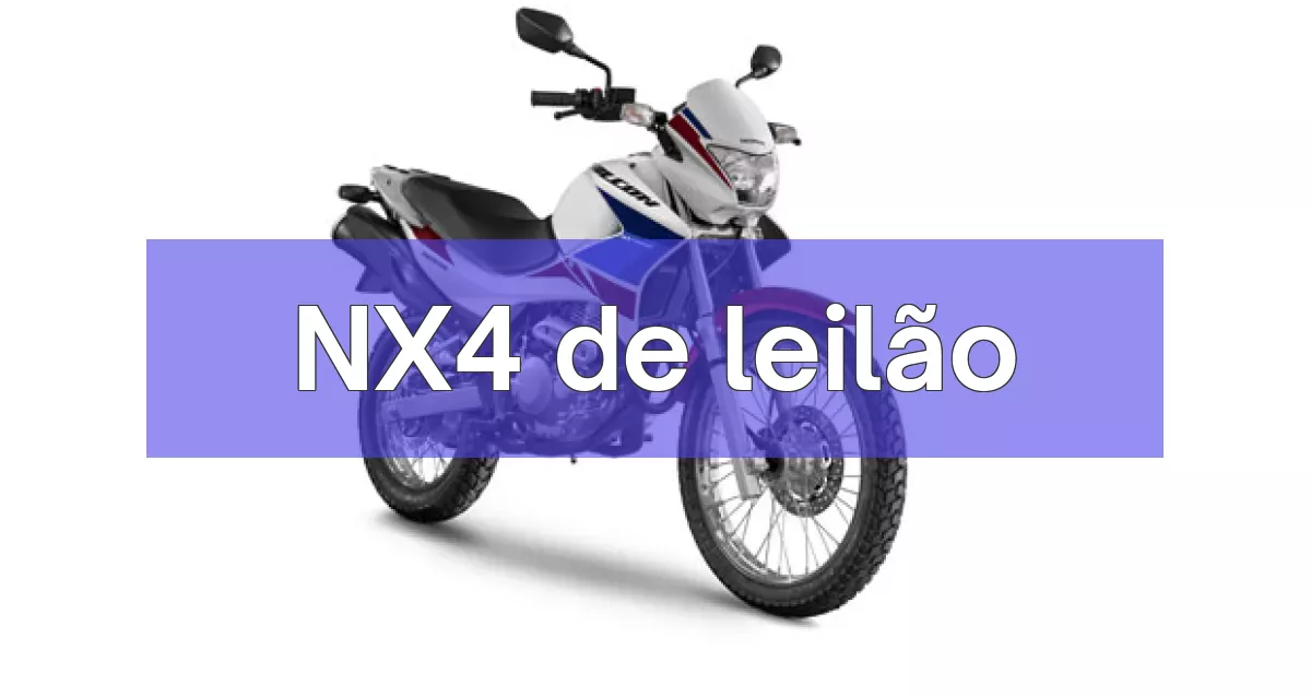 NX4 em leilão