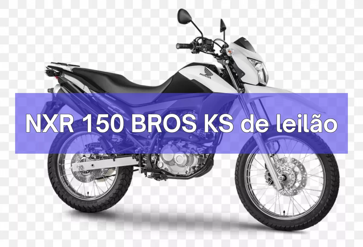 NXR 150 BROS KS em leilão