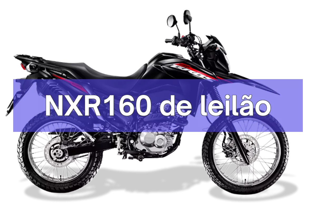 NXR160 em leilão