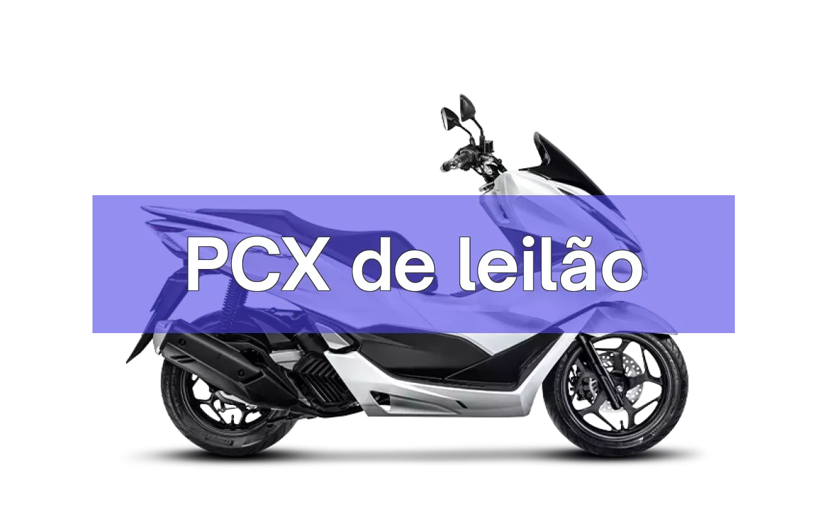 PCX em leilão