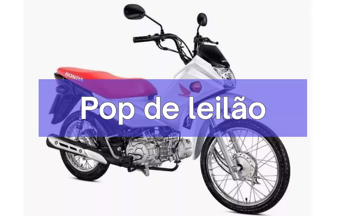 Pop em leilão