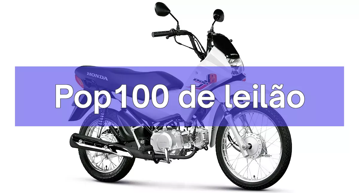 Pop100 em leilão