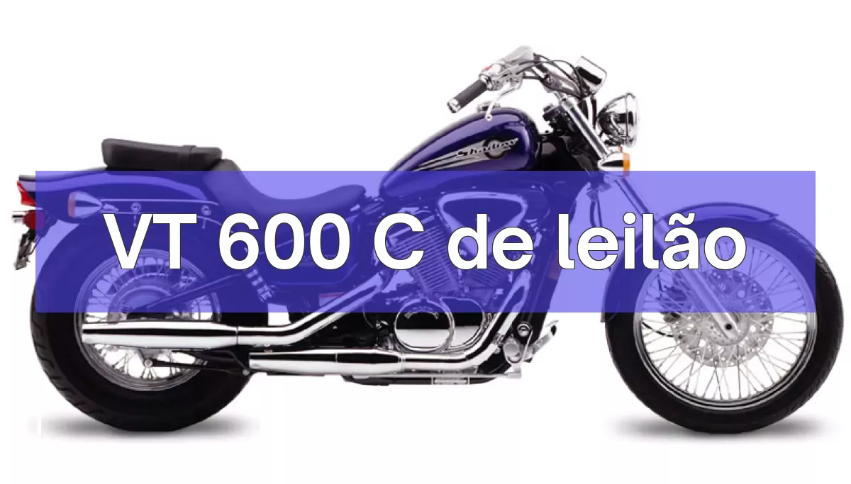 VT 600 C em leilão