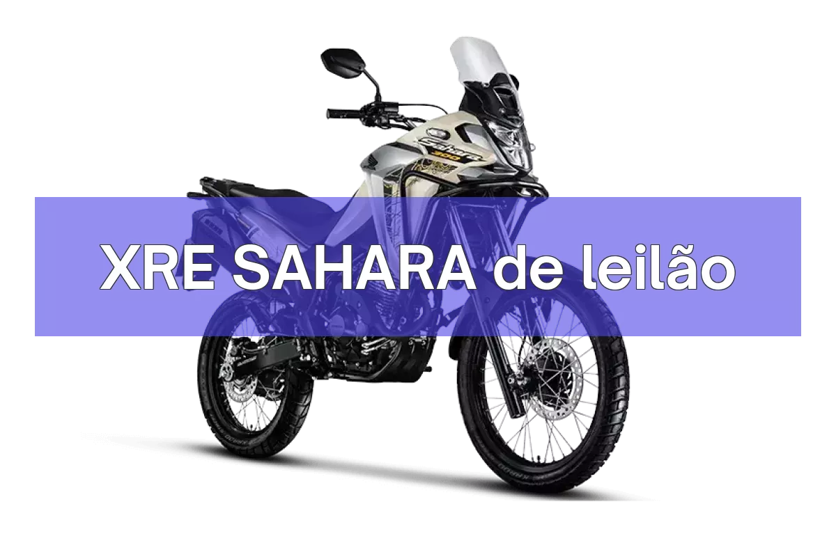 XRE SAHARA em leilão