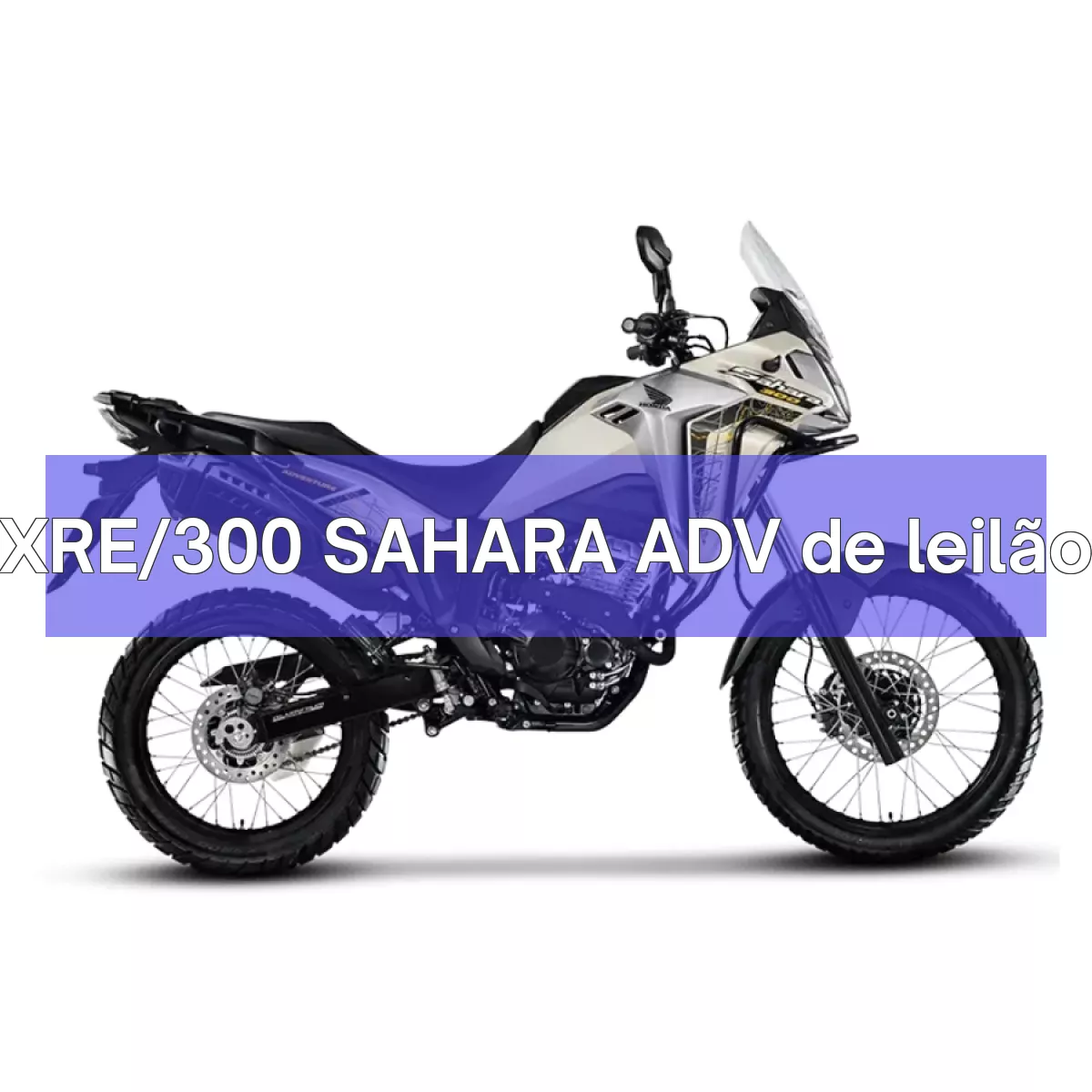 XRE/300 SAHARA ADV em leilão