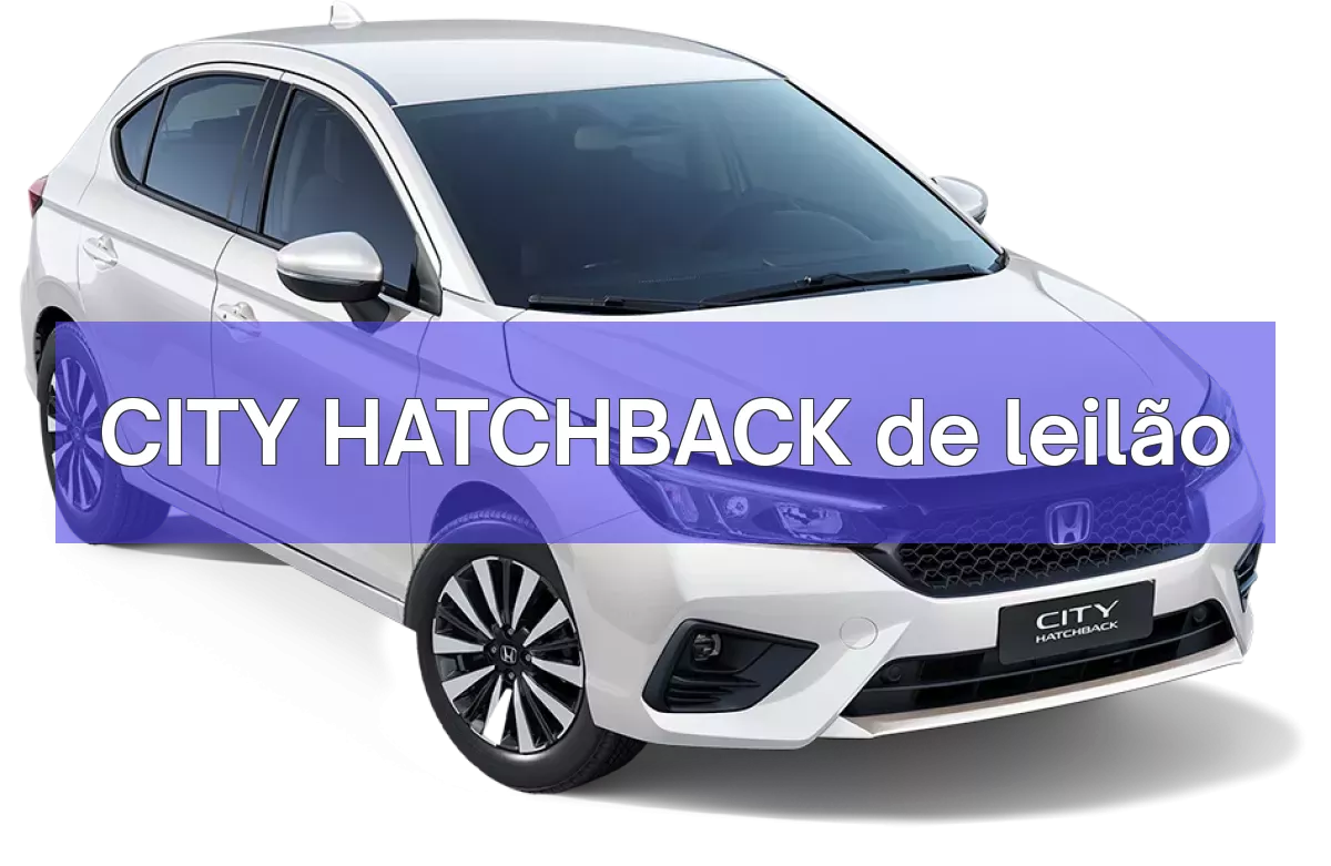 CITY HATCHBACK em leilão