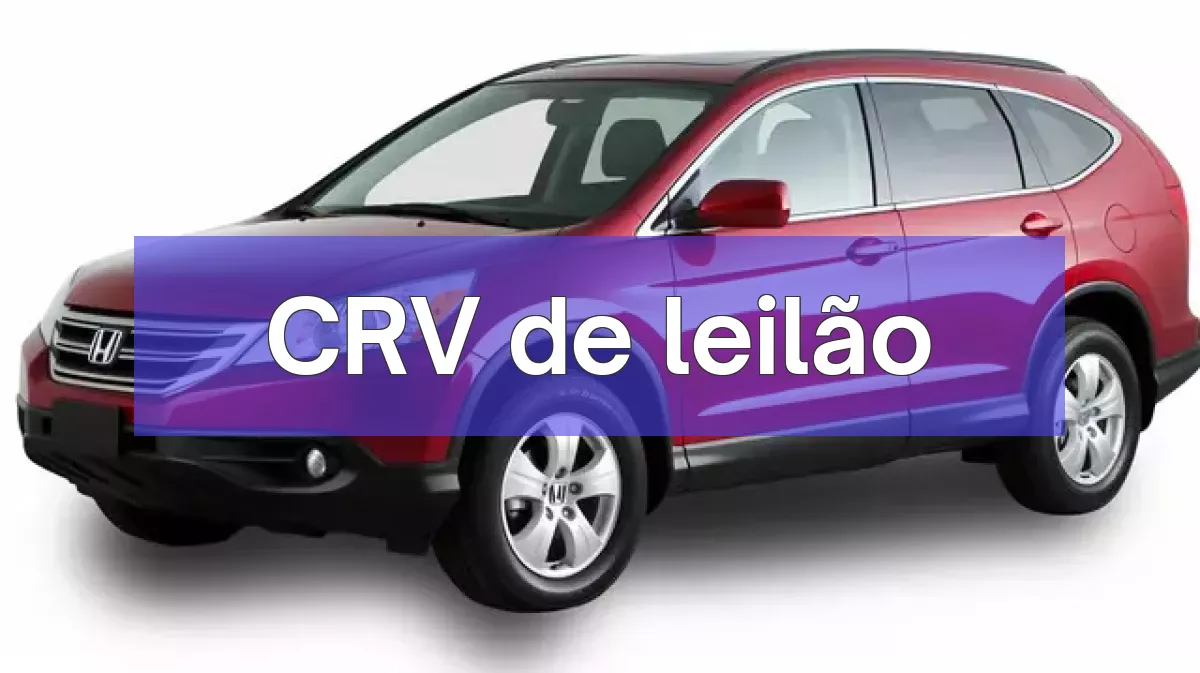 CRV em leilão