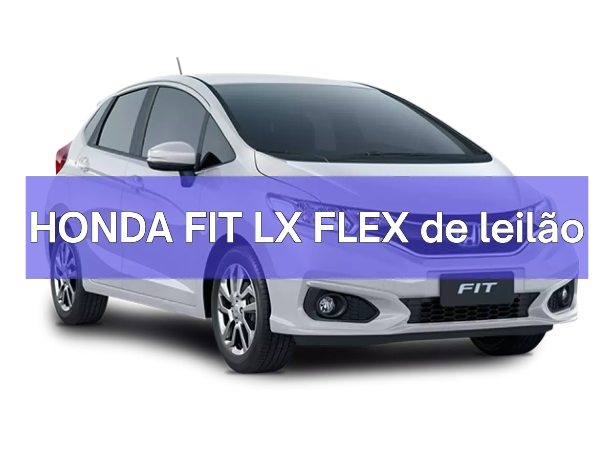HONDA FIT LX FLEX em leilão
