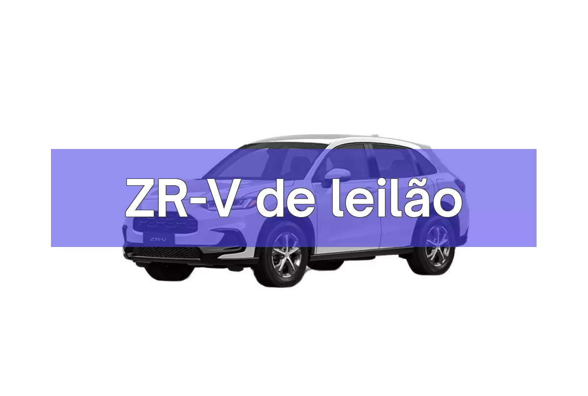 ZR-V em leilão