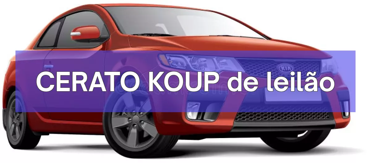 CERATO KOUP em leilão