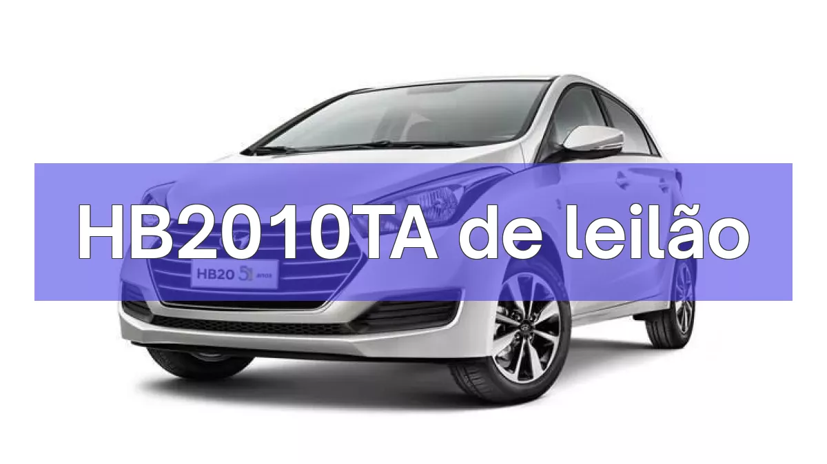 HB2010TA em leilão