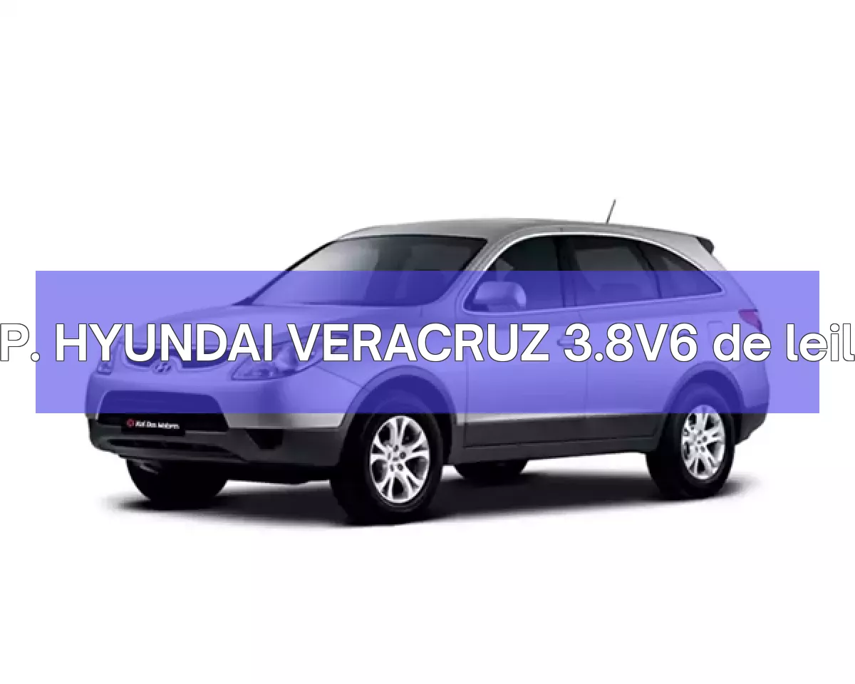 IMP. HYUNDAI VERACRUZ 3.8V6 em leilão