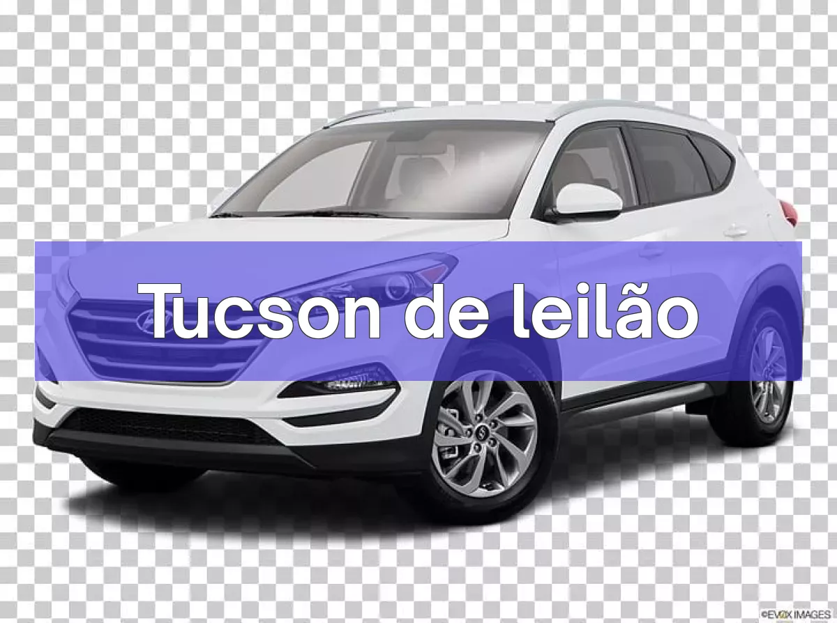 Tucson em leilão