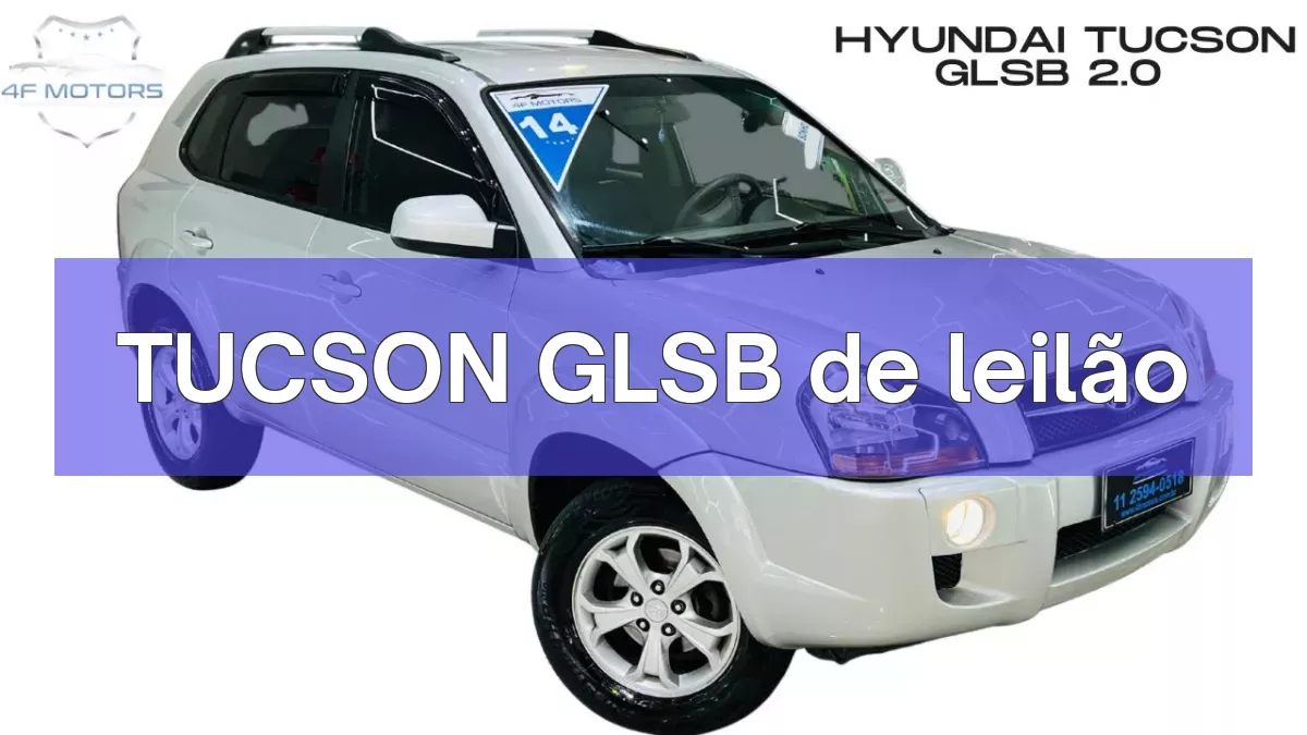 TUCSON GLSB em leilão
