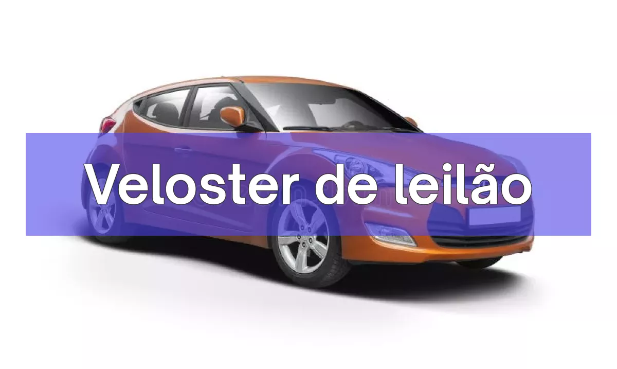 Veloster em leilão