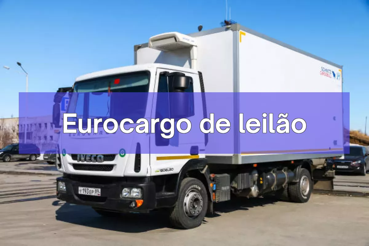 Eurocargo em leilão