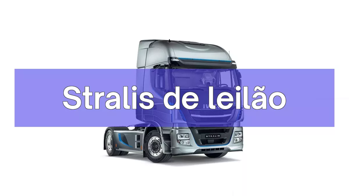 Stralis em leilão