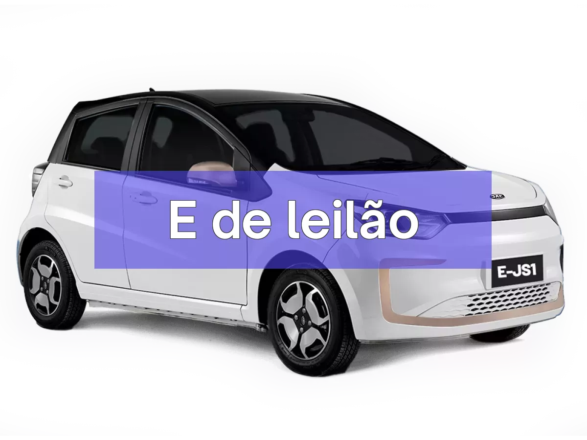 E em leilão