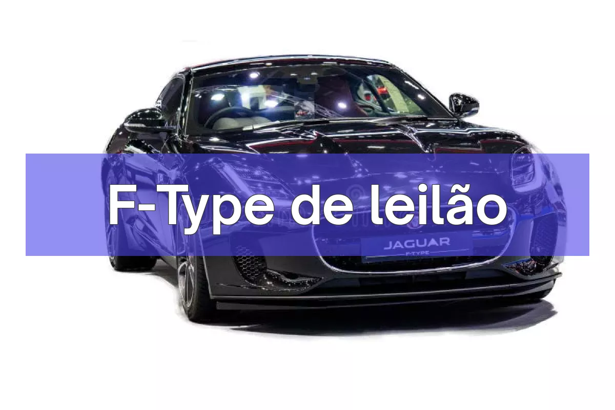 F-Type em leilão