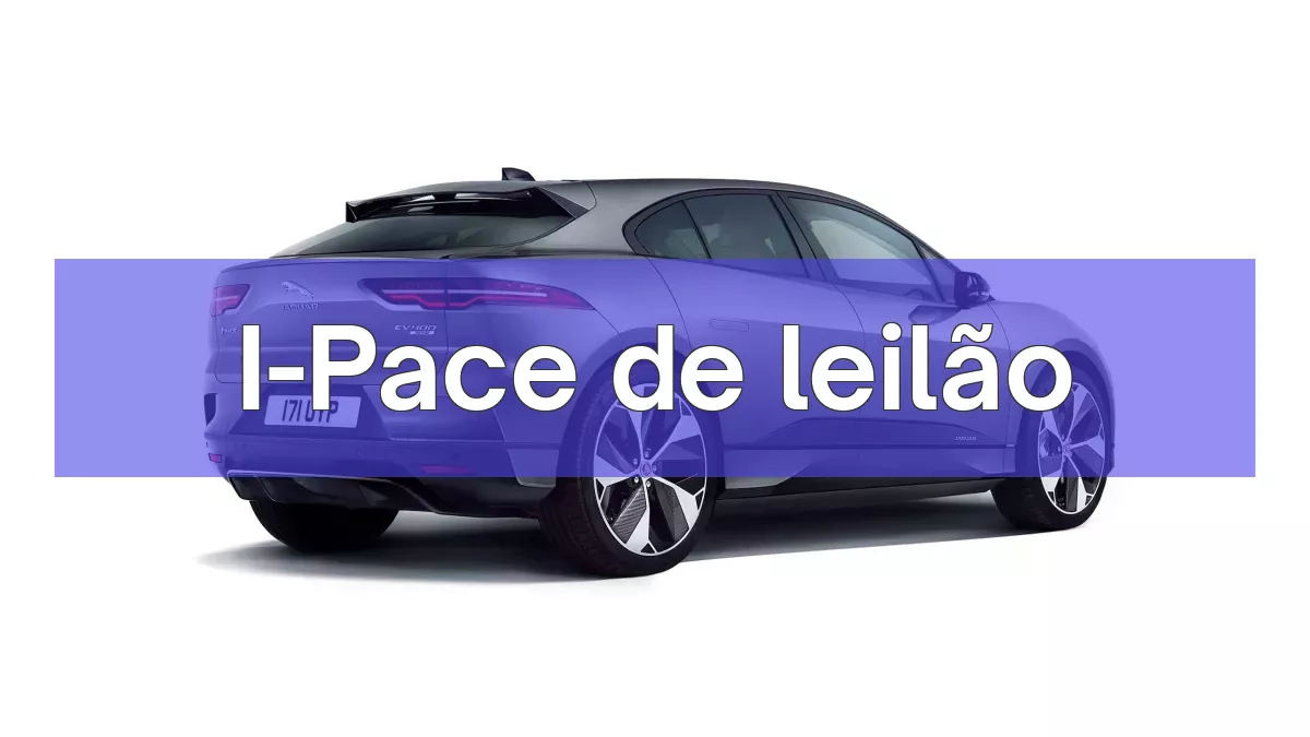 I-Pace em leilão