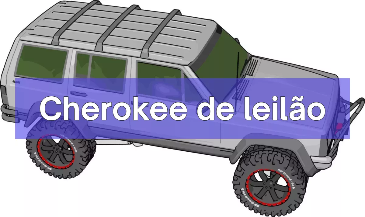 Cherokee em leilão