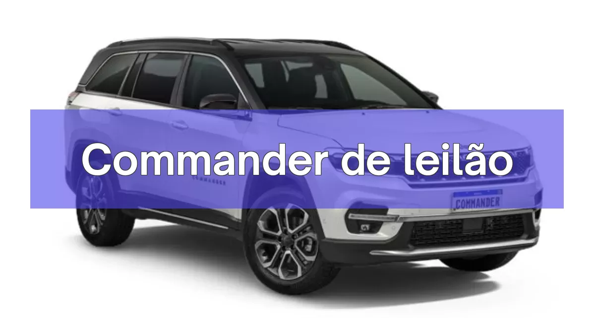 Commander em leilão