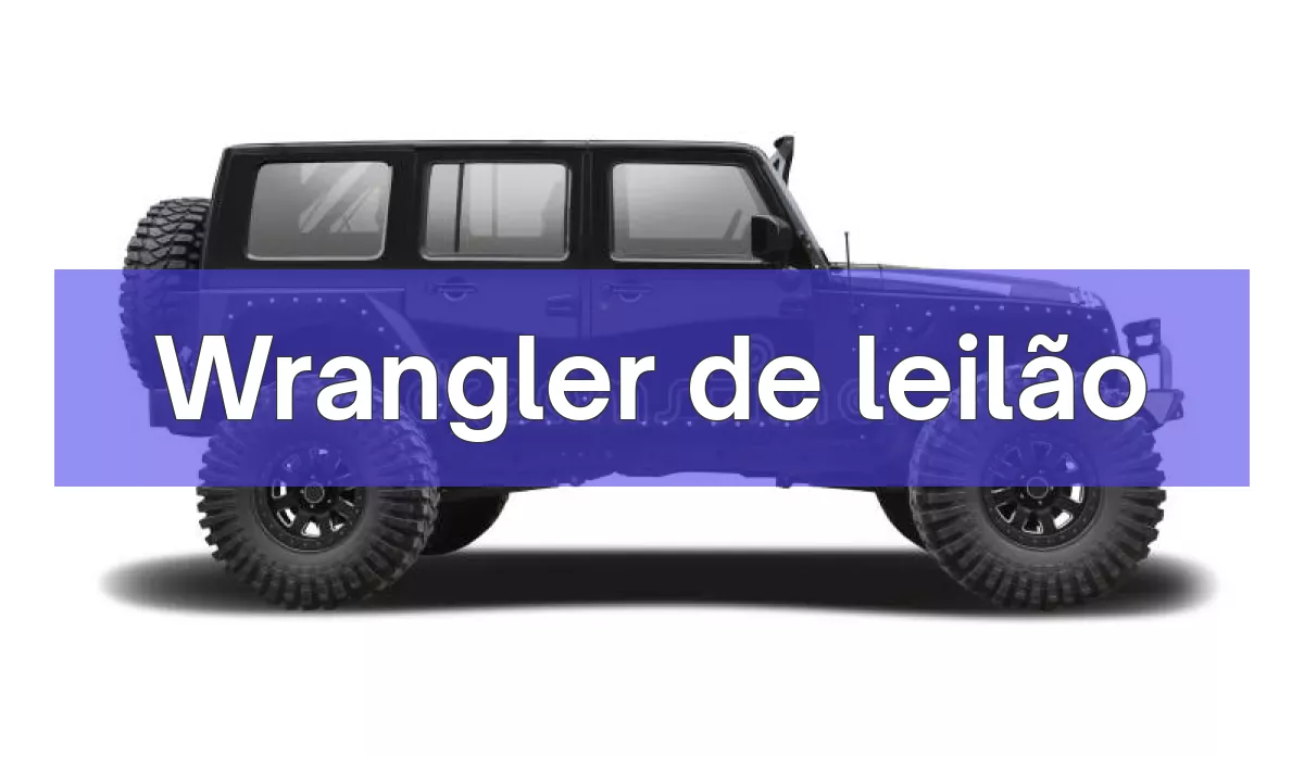 Wrangler em leilão