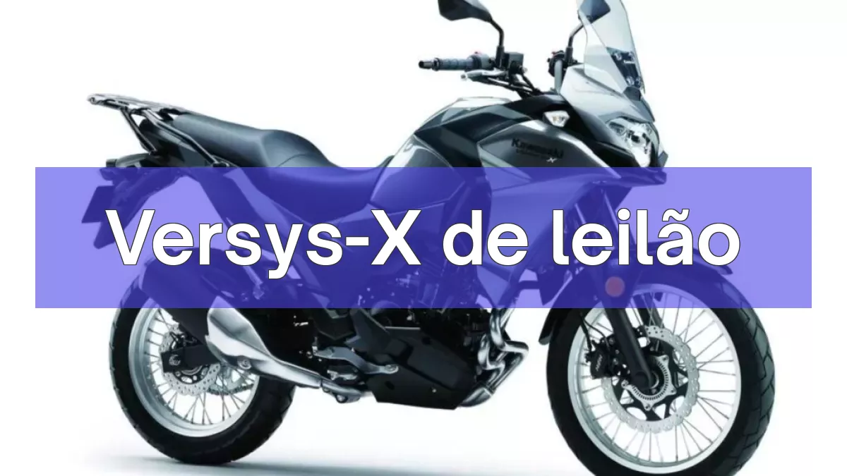 Versys-X em leilão