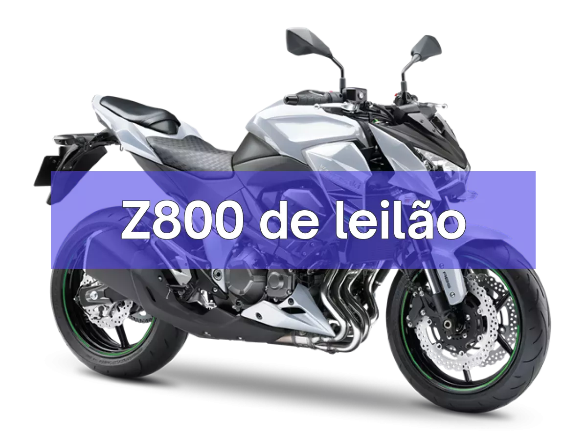 Z800 em leilão