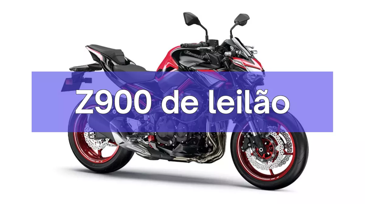 Z900 em leilão