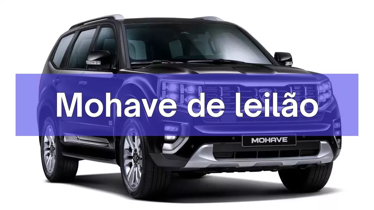 Mohave em leilão