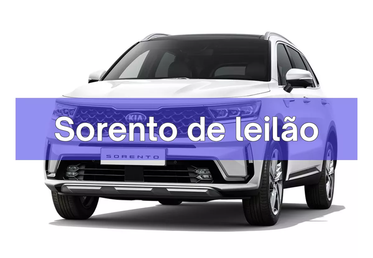 Sorento em leilão