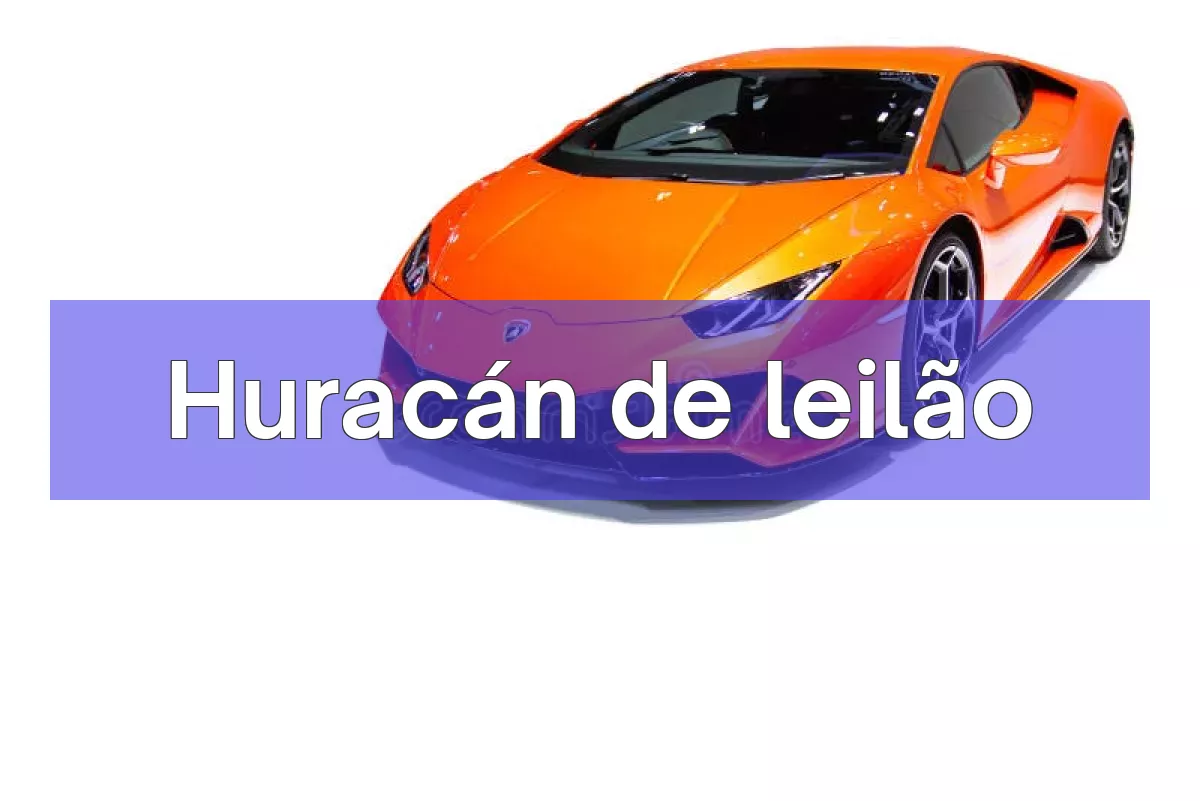 Huracán em leilão