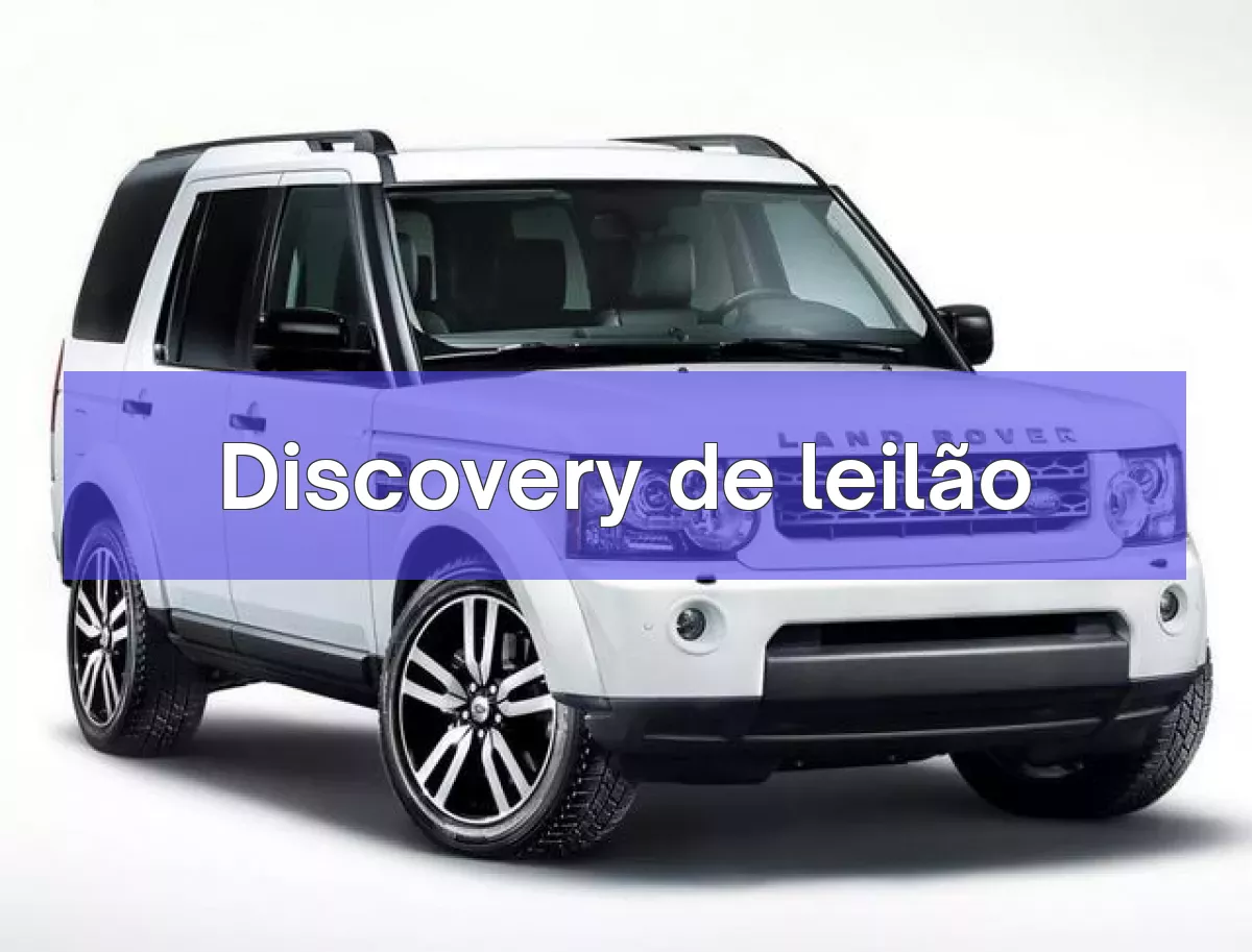 Discovery em leilão