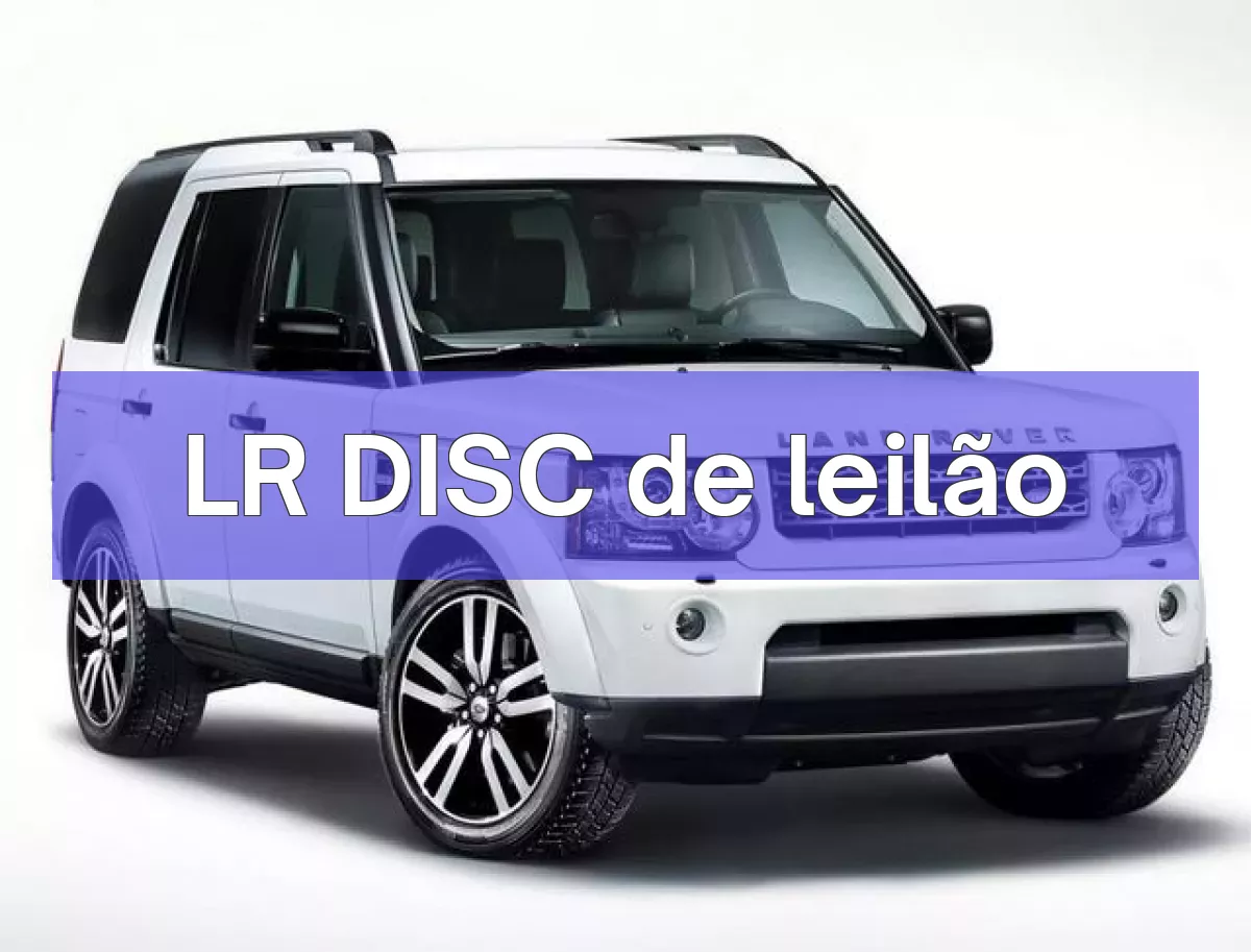 LR DISC em leilão