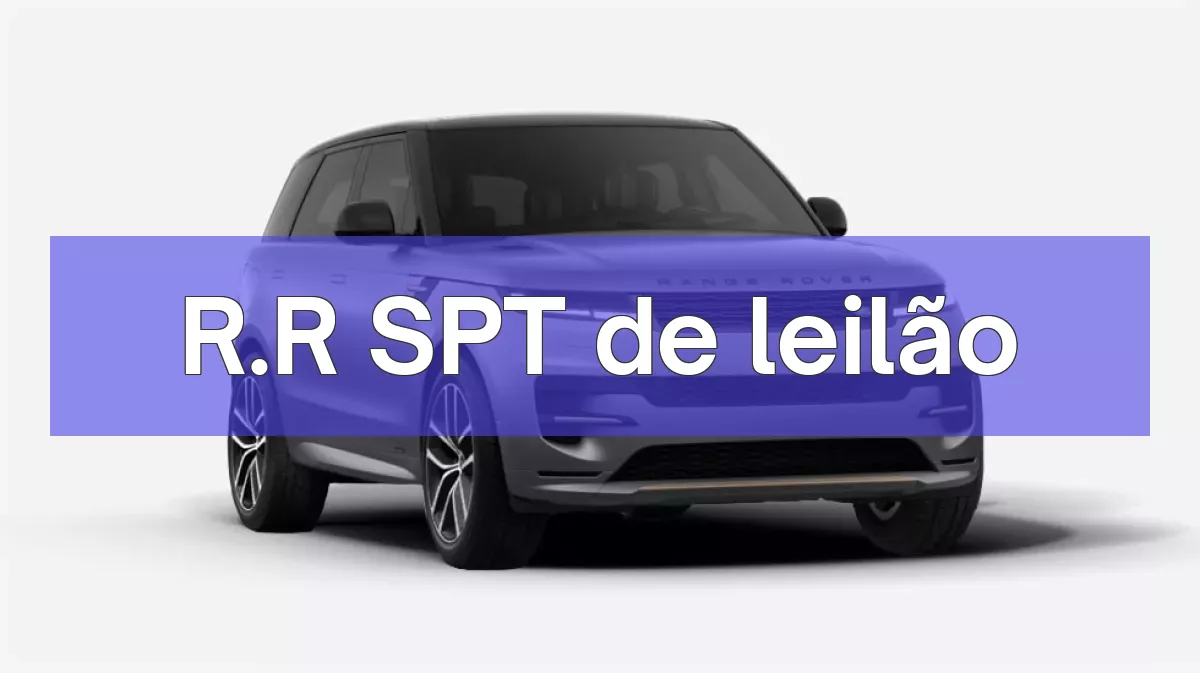 R.R SPT em leilão