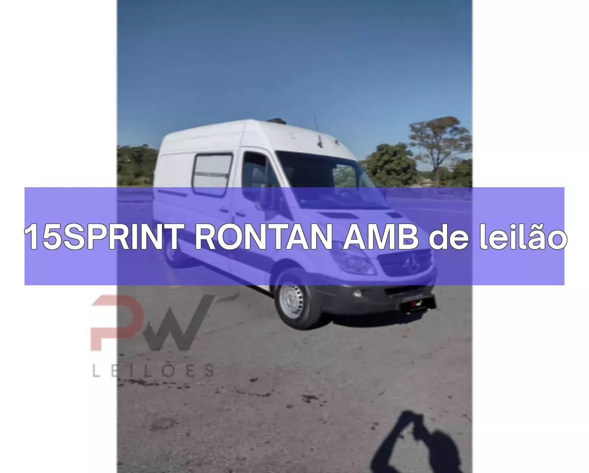 15SPRINT RONTAN AMB em leilão